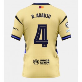Barcelona Ronald Araujo #4 Uit tenue 2025-26 Korte Mouw