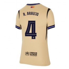 Barcelona Ronald Araujo #4 Uit tenue Dames 2025-26 Korte Mouw