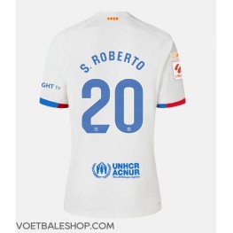 Barcelona Sergi Roberto #20 Uit tenue 2023-24 Korte Mouw