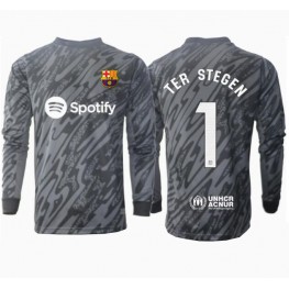 Barcelona Ter Stegen #1 Keeper Derde tenue 2024-25 Lange Mouw