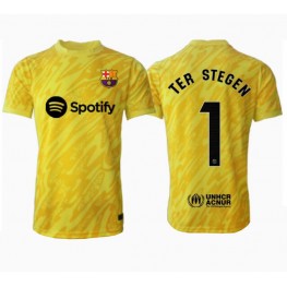 Barcelona Ter Stegen #1 Keeper Thuis tenue 2024-25 Korte Mouw