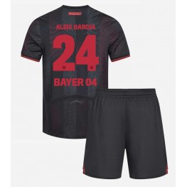 Bayer Leverkusen Aleix Garcia #24 Thuis tenue Kids 2025-26 Korte Mouw (+ Korte broeken)