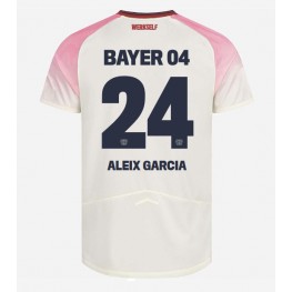 Bayer Leverkusen Aleix Garcia #24 Uit tenue 2025-26 Korte Mouw