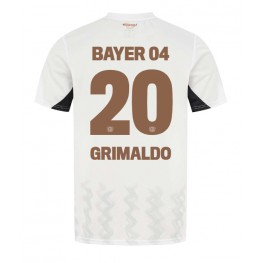 Bayer Leverkusen Alejandro Grimaldo #20 Uit tenue 2024-25 Korte Mouw