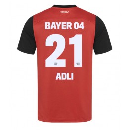 Bayer Leverkusen Amine Adli #21 Thuis tenue 2024-25 Korte Mouw