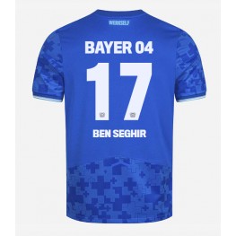 Bayer Leverkusen Eliesse Ben Seghir #17 Derde tenue 2025-26 Korte Mouw