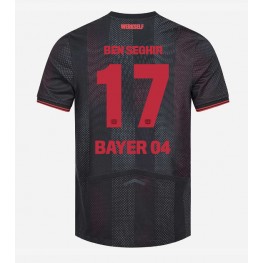 Bayer Leverkusen Eliesse Ben Seghir #17 Thuis tenue 2025-26 Korte Mouw