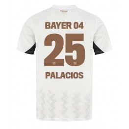 Bayer Leverkusen Exequiel Palacios #25 Uit tenue 2024-25 Korte Mouw