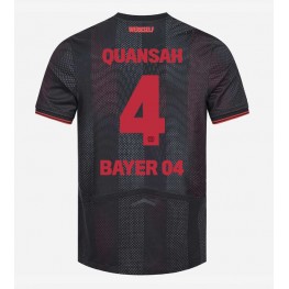 Bayer Leverkusen Jarell Quansah #4 Thuis tenue 2025-26 Korte Mouw