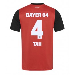 Bayer Leverkusen Jonathan Tah #4 Thuis tenue 2024-25 Korte Mouw