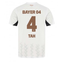 Bayer Leverkusen Jonathan Tah #4 Uit tenue 2024-25 Korte Mouw
