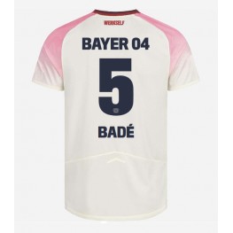 Bayer Leverkusen Loic Bade #5 Uit tenue 2025-26 Korte Mouw