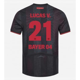 Bayer Leverkusen Lucas Vazquez #21 Thuis tenue 2025-26 Korte Mouw