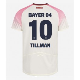 Bayer Leverkusen Malik Tillman #10 Uit tenue 2025-26 Korte Mouw