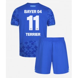 Bayer Leverkusen Martin Terrier #11 Derde tenue Kids 2025-26 Korte Mouw (+ Korte broeken)