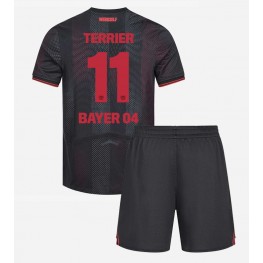 Bayer Leverkusen Martin Terrier #11 Thuis tenue Kids 2025-26 Korte Mouw (+ Korte broeken)