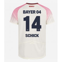 Bayer Leverkusen Patrik Schick #14 Uit tenue 2025-26 Korte Mouw