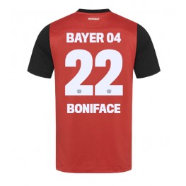Bayer Leverkusen Victor Boniface #22 Thuis tenue 2024-25 Korte Mouw
