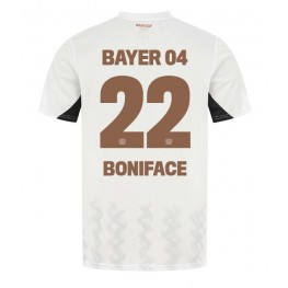 Bayer Leverkusen Victor Boniface #22 Uit tenue 2024-25 Korte Mouw