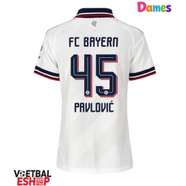 Bayern Munich Aleksandar Pavlovic #45 Uit tenue Dames 2026-27 Korte Mouw