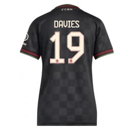 Bayern Munich Alphonso Davies #19 Derde tenue Dames 2025-26 Korte Mouw