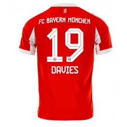 Bayern Munich Alphonso Davies #19 Thuis tenue 2025-26 Korte Mouw