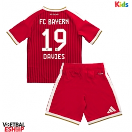 Bayern Munich Alphonso Davies #19 Thuis tenue Kids 2026-27 Korte Mouw (+ Korte broeken)