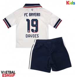Bayern Munich Alphonso Davies #19 Uit tenue Kids 2026-27 Korte Mouw (+ Korte broeken)