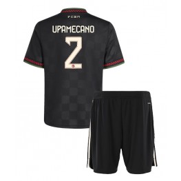 Bayern Munich Dayot Upamecano #2 Derde tenue Kids 2025-26 Korte Mouw (+ Korte broeken)