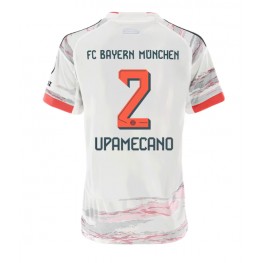 Bayern Munich Dayot Upamecano #2 Uit tenue Dames 2025-26 Korte Mouw