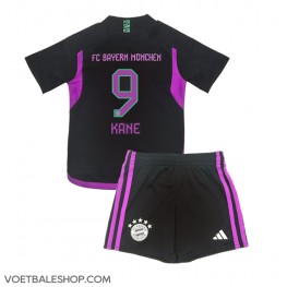 Bayern Munich Harry Kane #9 Uit tenue Kids 2023-24 Korte Mouw (+ Korte broeken)