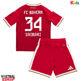 Bayern Munich Ismael Saibari #34 Thuis tenue Kids 2026-27 Korte Mouw (+ Korte broeken)