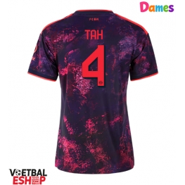 Bayern Munich Jonathan Tah #4 Derde tenue Dames 2026-27 Korte Mouw
