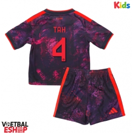 Bayern Munich Jonathan Tah #4 Derde tenue Kids 2026-27 Korte Mouw (+ Korte broeken)