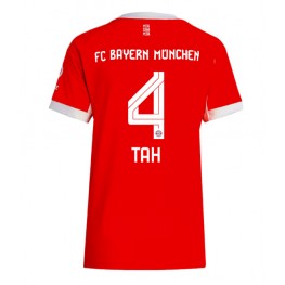 Bayern Munich Jonathan Tah #4 Thuis tenue Dames 2025-26 Korte Mouw