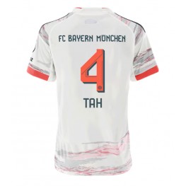 Bayern Munich Jonathan Tah #4 Uit tenue Dames 2025-26 Korte Mouw