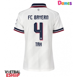 Bayern Munich Jonathan Tah #4 Uit tenue Dames 2026-27 Korte Mouw