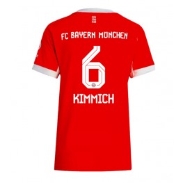 Bayern Munich Joshua Kimmich #6 Thuis tenue Dames 2025-26 Korte Mouw