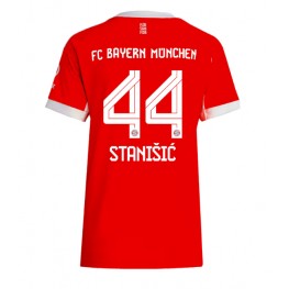 Bayern Munich Josip Stanisic #44 Thuis tenue Dames 2025-26 Korte Mouw