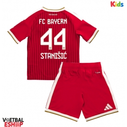 Bayern Munich Josip Stanisic #44 Thuis tenue Kids 2026-27 Korte Mouw (+ Korte broeken)