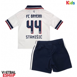 Bayern Munich Josip Stanisic #44 Uit tenue Kids 2026-27 Korte Mouw (+ Korte broeken)