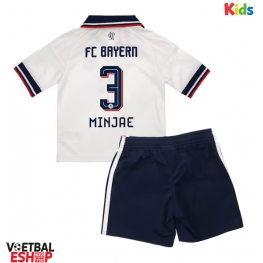 Bayern Munich Kim Min-jae #3 Uit tenue Kids 2026-27 Korte Mouw (+ Korte broeken)