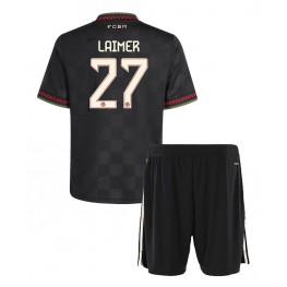 Bayern Munich Konrad Laimer #27 Derde tenue Kids 2025-26 Korte Mouw (+ Korte broeken)