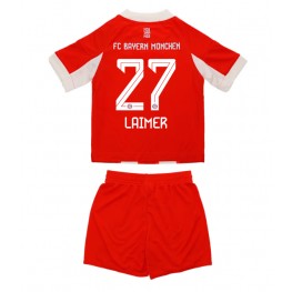 Bayern Munich Konrad Laimer #27 Thuis tenue Kids 2025-26 Korte Mouw (+ Korte broeken)