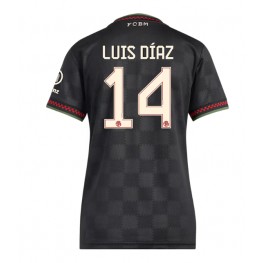 Bayern Munich Luis Diaz #14 Derde tenue Dames 2025-26 Korte Mouw