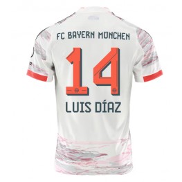 Bayern Munich Luis Diaz #14 Uit tenue 2025-26 Korte Mouw