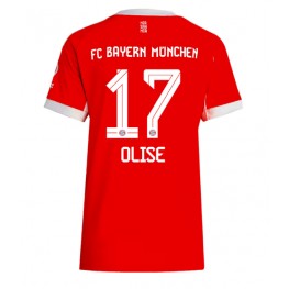 Bayern Munich Michael Olise #17 Thuis tenue Dames 2025-26 Korte Mouw
