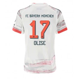 Bayern Munich Michael Olise #17 Uit tenue Dames 2025-26 Korte Mouw