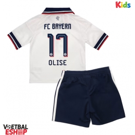 Bayern Munich Michael Olise #17 Uit tenue Kids 2026-27 Korte Mouw (+ Korte broeken)