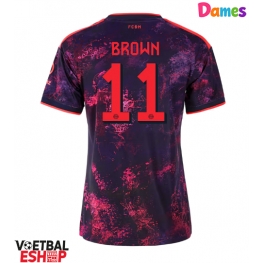 Bayern Munich Nathaniel Brown #11 Derde tenue Dames 2026-27 Korte Mouw